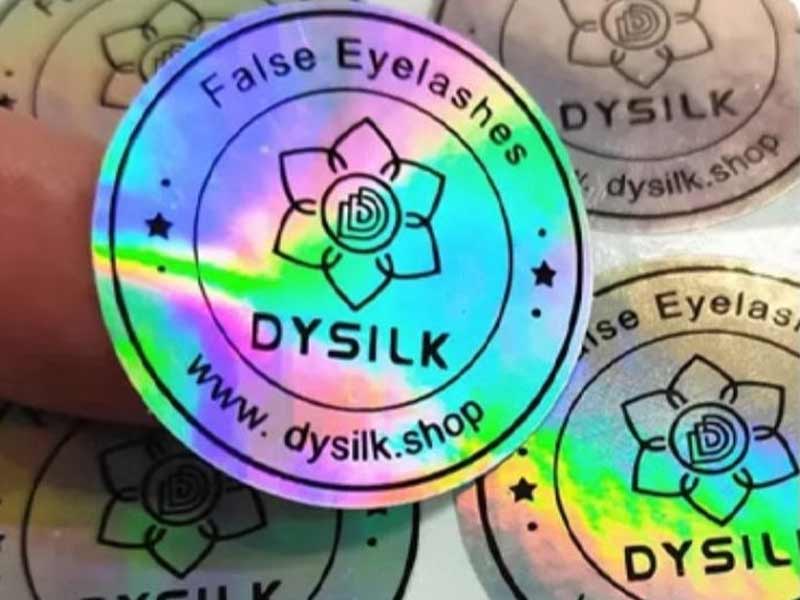 Holographic stickers